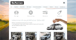 Desktop Screenshot of bilpartner.se